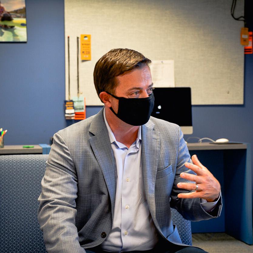 Gov. candidate Ben Salango visits The DA, discusses COVID-19, jobs, campaign